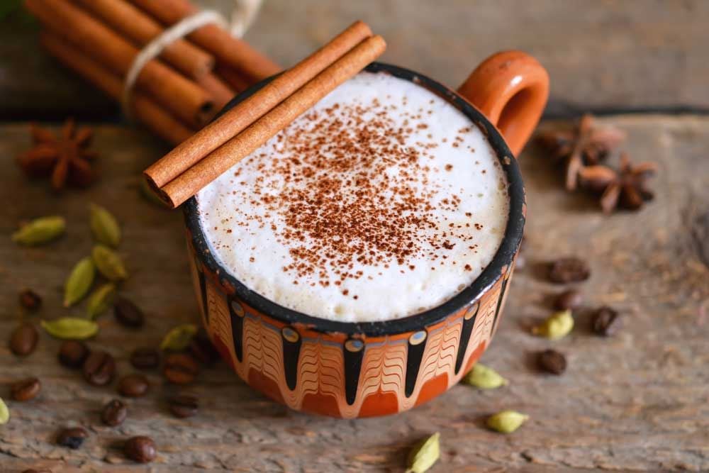 Imagen de café con canela