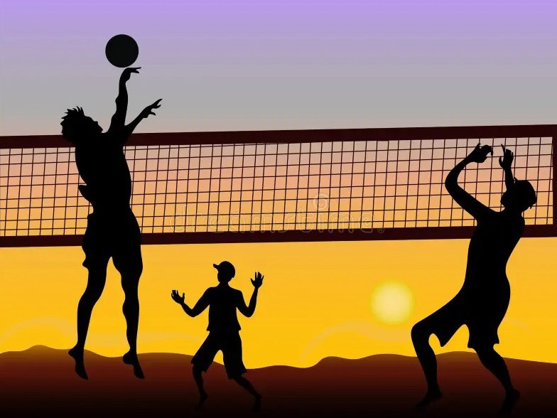Imagen de personas jugando Volleyball