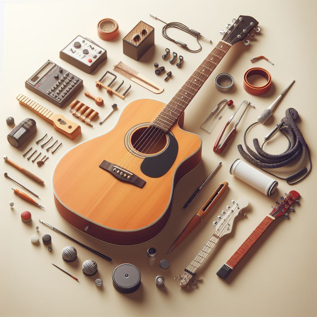Imagen de una guitarra completa