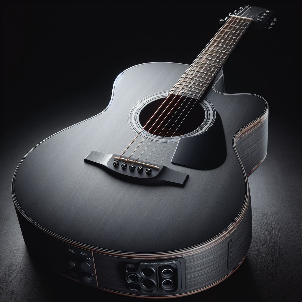 imagen de una guitarra acústica