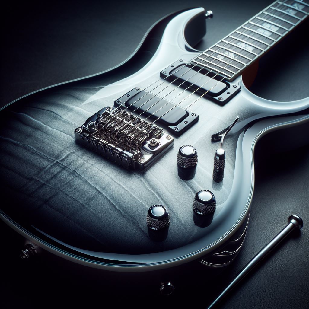imagen de una guitarra eléctrica